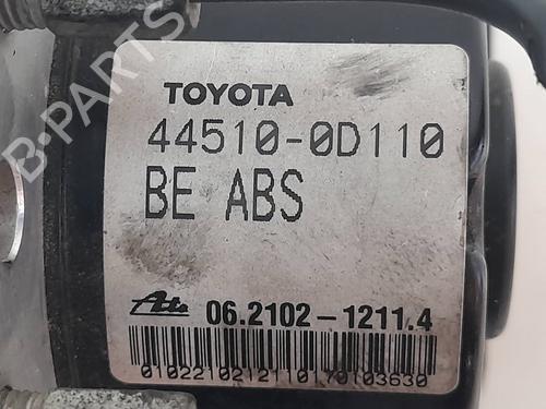 ABS pump TOYOTA YARIS (_P9_) 1.33 VVT-i (NSP90_, NSP90R) | BP4597378M43 