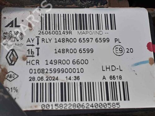 Left headlight RENAULT CLIO V (B7_) | BP30968145C28