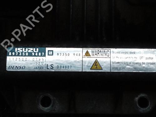 Engine control unit (ECU) OPEL MERIVA A MPV (X03) 1.7 CDTI (E75) | BP10379894M57 