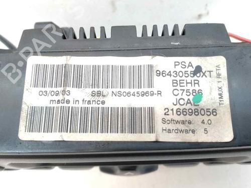 Climate control PEUGEOT 206 Hatchback (2A/C) 1.6 16V | BP594886I5 