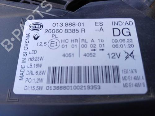 Left headlight RENAULT KADJAR (HA_, HL_) 1.3 TCe 140 (HLNB, HLN1) | BP36987907C28 - Image 4