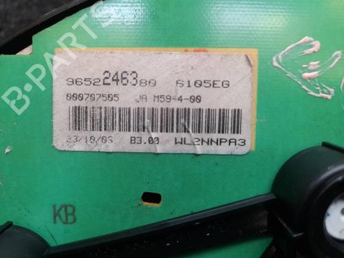 Instrument cluster CITROËN BERLINGO / BERLINGO FIRST Box Body/MPV (M_) 2.0 HDI 90 4WD (MBRHY, MCRHY) | BP10660724C47 