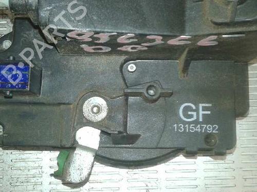 Front right lock OPEL MERIVA A MPV (X03) 1.7 DTI (E75) | BP594684C97 