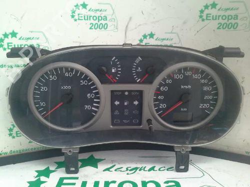 Used Instrument cluster RENAULT CLIO II (BB_, CB_) 1.5 dCi (B/CB07) (65 hp) 203455