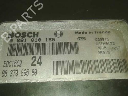 Engine control unit (ECU) PEUGEOT 406 (8B) 2.0 HDI 90 | BP165972M57 