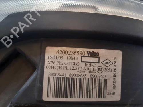 Left headlight RENAULT KANGOO (KC0/1_) 1.5 dCi | BP5145221C28 