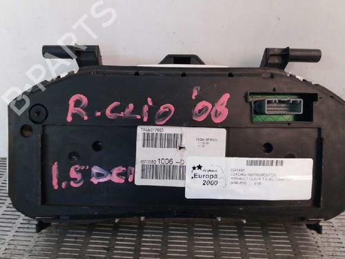 Instrument cluster RENAULT CLIO III (BR0/1, CR0/1)  | BP204574C47 