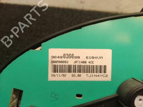 Instrument cluster PEUGEOT 206 Hatchback (2A/C) 1.4 LPG | BP6298928C47 