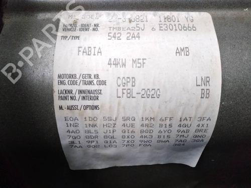 Right sun visor SKODA FABIA II (542) | BP9845527I2 - Image 23