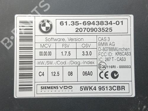 Control unit BMW 1 (E87) 118 d | BP33453583M11 - Image 2