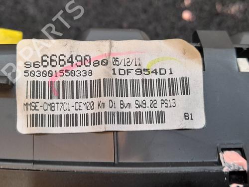 Instrument cluster PEUGEOT 308 SW I (4E_, 4H_) 1.6 HDi | BP9837824C47 