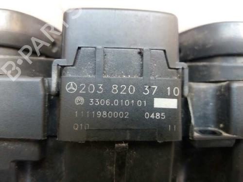 Warning switch MERCEDES-BENZ C-CLASS (W203) C 220 CDI (203.006, 203.008) | BP6616537I22 