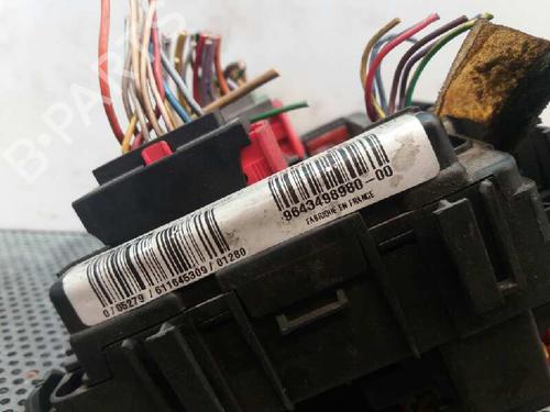 Fuse box PEUGEOT 206 Hatchback (2A/C) 1.9 D | BP1496851E1 