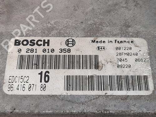 Engine control unit (ECU) CITROËN XSARA PICASSO (N68)  | BP1181562M57 