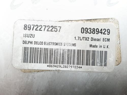 Engine control unit (ECU) OPEL CORSA C (X01) 1.7 DTI (F08, F68) | BP33794436M57 - Image 2