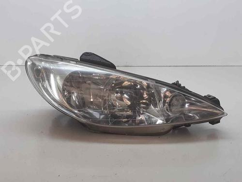 Used Right headlight PEUGEOT 206 Hatchback (2A/C) 1.4 LPG (75 hp) 31700373