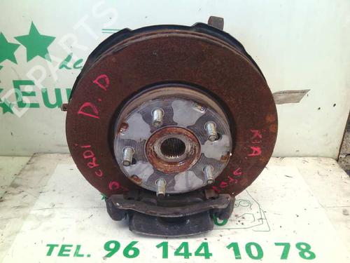 Used Right front steering knuckle KIA SPORTAGE II (JE_, KM_) 2.0 CRDi (140 hp) 2955379