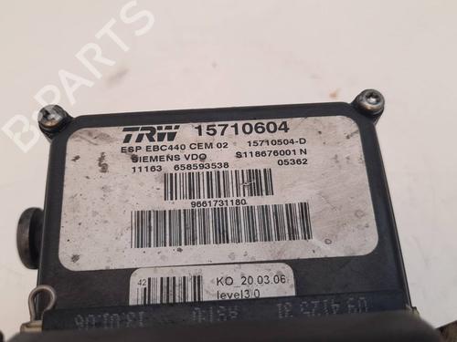 ABS pump PEUGEOT 407 (6D_) 1.6 HDi 110 (6D9HZC, 6D9HYC) | BP13624342M43 