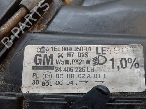 Left headlight OPEL OMEGA B (V94) 2.6 V6 (F69, M69, P69) | BP7713482C28 