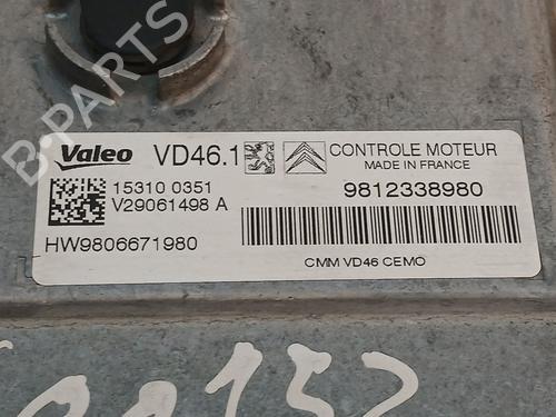 Engine control unit (ECU) CITROËN C4 II (NC_) 1.2 THP 110 (NCHNZ6, NCHNV6) | BP37293391M57 - Image 2