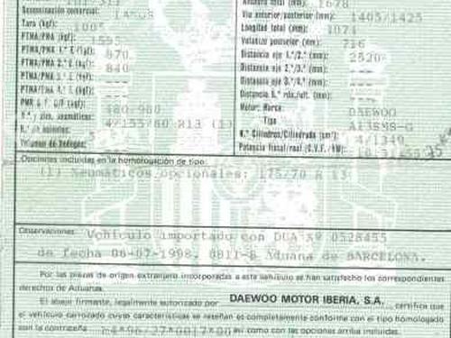 Right sun visor DAEWOO LANOS (KLAT) | BP2519726I2 - Image 9