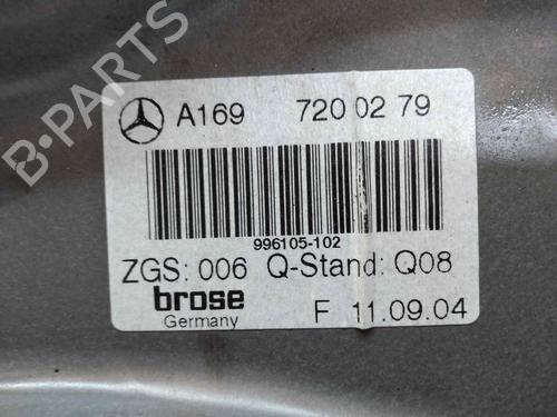 Front right window mechanism MERCEDES-BENZ A-CLASS (W169) A 180 CDI (169.007, 169.307) | BP25985113C23 