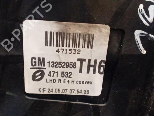 Right mirror OPEL ZAFIRA / ZAFIRA FAMILY B (A05) 1.9 CDTI (M75) | BP10295374C27 