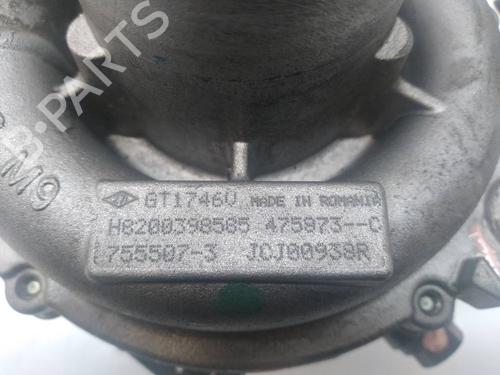 Turbocharger/Supercharger RENAULT LAGUNA II (BG0/1_) 1.9 dCi (BG12) | BP11845147M71 