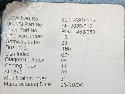 Instrument cluster MINI MINI (R50, R53) One | BP37443608C47 - Image 2