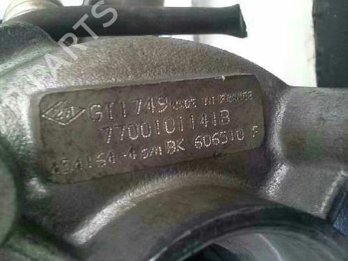 Turbocharger/Supercharger RENAULT ESPACE III (JE0_) 2.2 12V TD (JE0E, JE0H, JE0P) | BP171661M71 