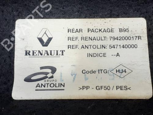 Hattehylde RENAULT MEGANE III Hatchback (BZ0/1_, B3_) 1.5 dCi (BZ1G, BZ1W, BZ0R) | BP30386425C85 