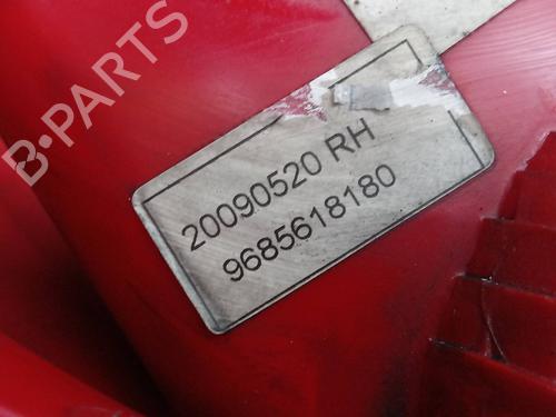 Right taillight PEUGEOT 206+ (2L_, 2M_) 1.1 | BP9107438C35 