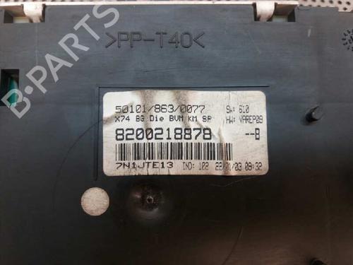 Instrument cluster RENAULT LAGUNA II (BG0/1_) 1.9 dCi (BG08, BG0G) | BP1859102C47 