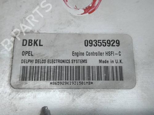 Engine control unit (ECU) OPEL ASTRA G Hatchback (T98) 1.6 16V (F08, F48) | BP16995819M57 
