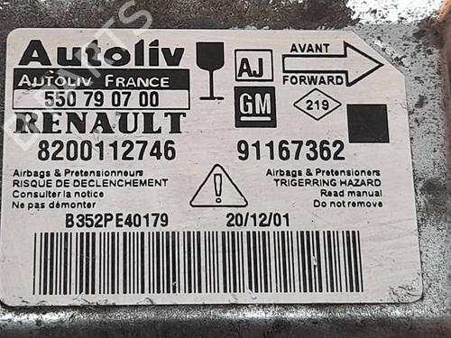 ECU airbags RENAULT TRAFIC II Van (FL)  | BP12313477M53 
