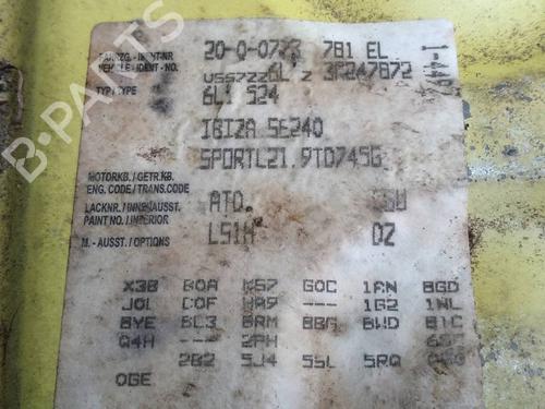 Rear axle SEAT IBIZA III (6L1)  | BP13398831M2 