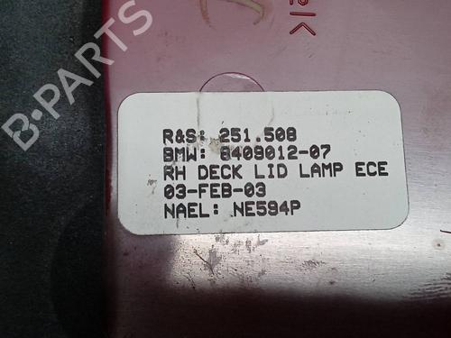 Right tailgate light BMW X5 (E53) 3.0 d | BP9398992C80 