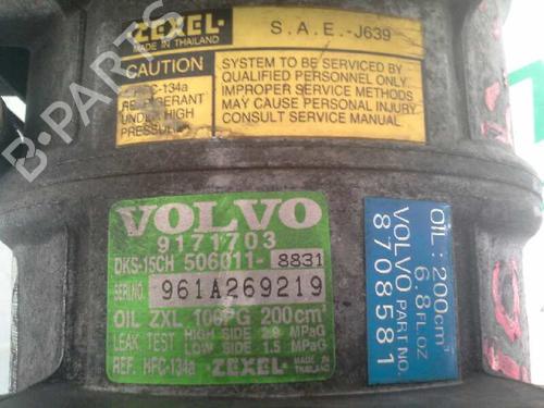 AC compressor VOLVO C70 I Coupe (872) 2.4 | BP126569M34 
