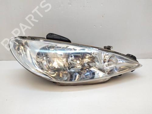 Used Right headlight PEUGEOT 206 Hatchback (2A/C) 1.4 HDi eco 70 (68 hp) 27675010