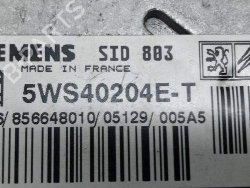 Engine control unit (ECU) PEUGEOT 407 (6D_) 2.0 (6DRFNB, 6DRFNE) | BP16326302M57 