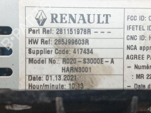 Radio DACIA SANDERO III | BP34438966E6 - Image 2