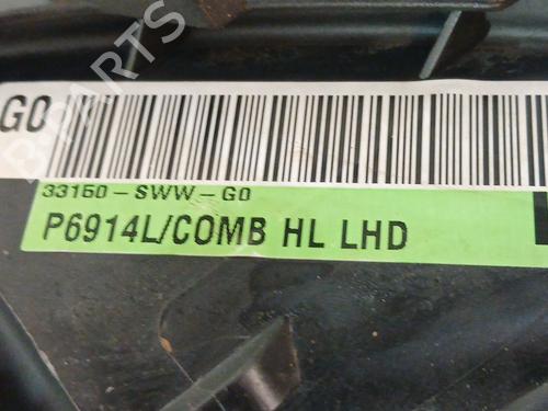 Left headlight HONDA CR-V III (RE_) | BP37463732C28 - Image 2