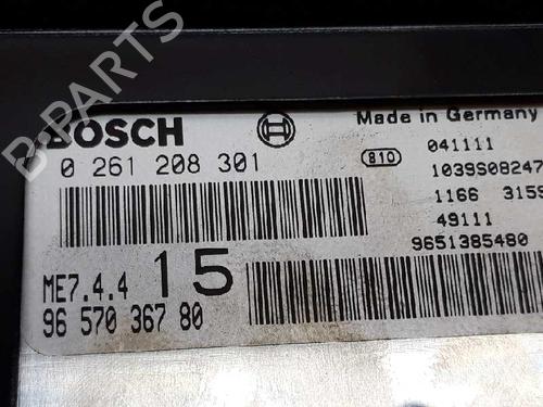 Engine control unit (ECU) PEUGEOT 307 CC (3B) 1.6 16V | BP5212950M57 