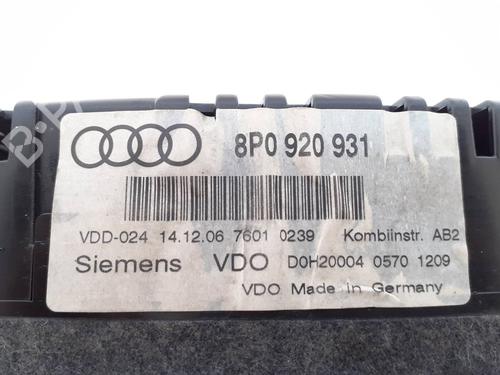 Instrument cluster AUDI A3 Sportback (8PA) 2.0 TDI | BP26543375C47 
