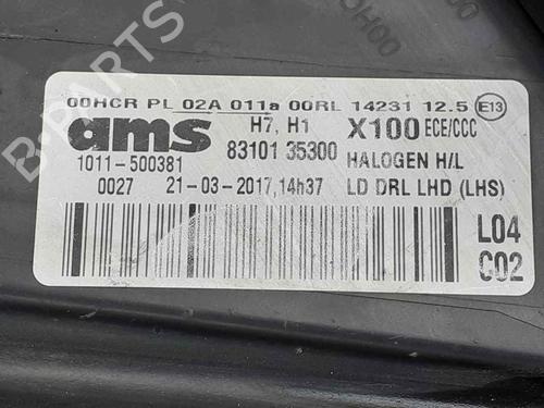 Left headlight SSANGYONG TIVOLI | BP34103245C28 - Image 3