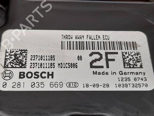 Engine control unit (ECU) DACIA SANDERO II | BP7454026M57 - Image 2