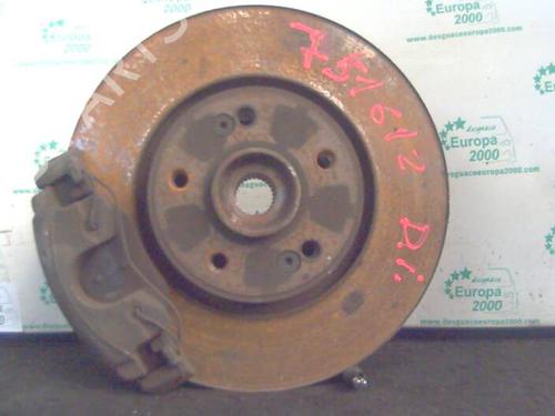 Used Left front steering knuckle Left front steering knuckle RENAULT LAGUNA II (BG0/1_) 1.9 dCi (BG0R, BG0E) (100 hp) 2129332 2129332