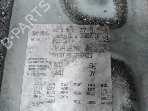 Front bumper reinforcement SEAT IBIZA III (6L1)  | BP13383286C109 