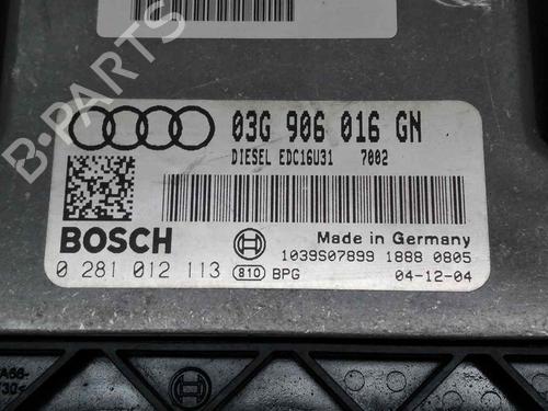 Engine control unit (ECU) AUDI A4 B7 (8EC) 2.0 TDI 16V | BP28581750M57 