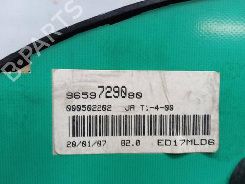 Instrument cluster PEUGEOT 206 Hatchback (2A/C) 1.4 HDi eco 70 | BP8390418C47 